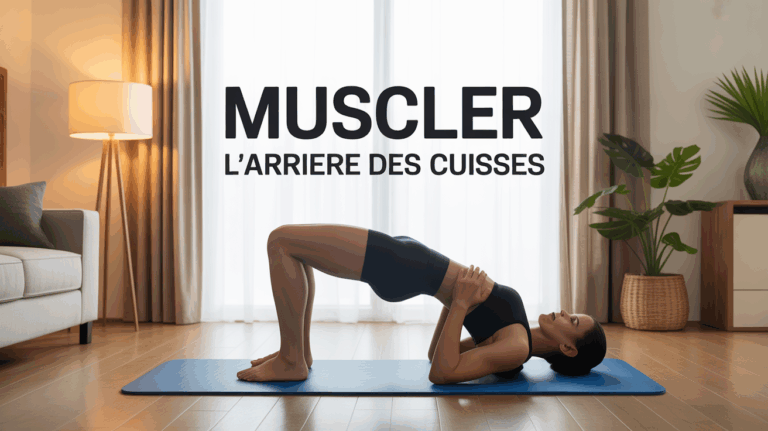 Glute bridge a domicile muscler l arriere des cuisses
