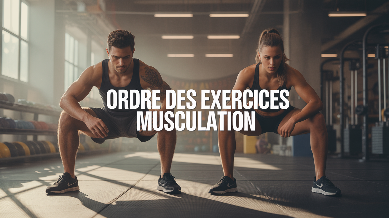 ordre des exercices musculation hommes femmes salle silhouettes