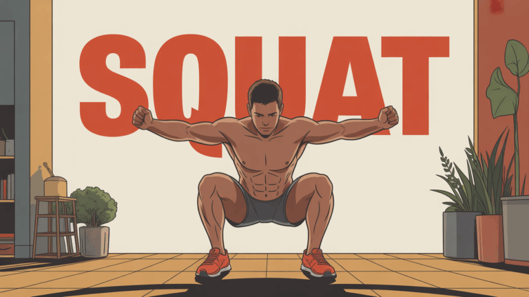 illustration squat muscles principaux preparation physique