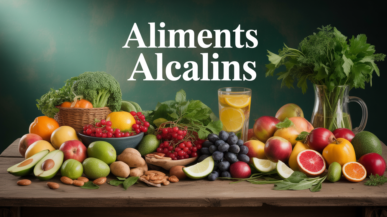 Table aliments alcalins legumes et fruits secs PRAL