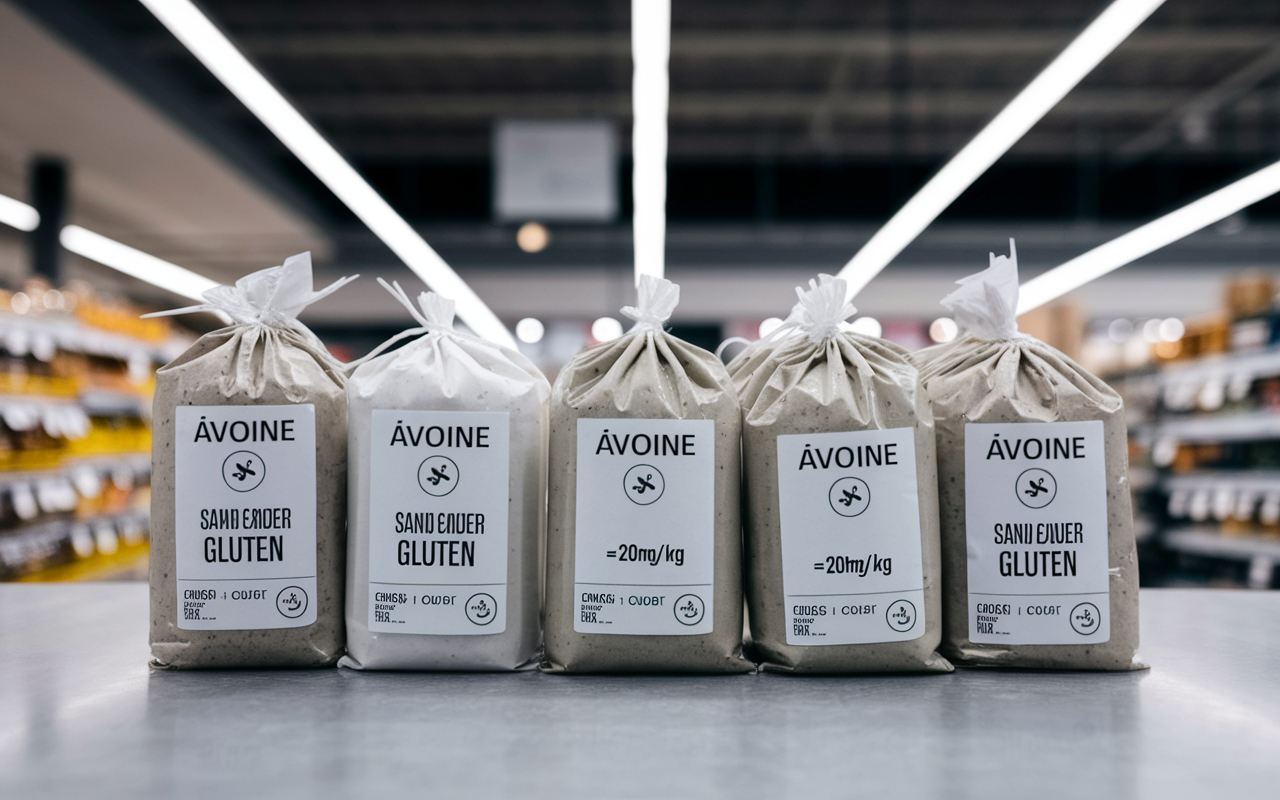 Sachets avoine sans gluten vigilance supermarche