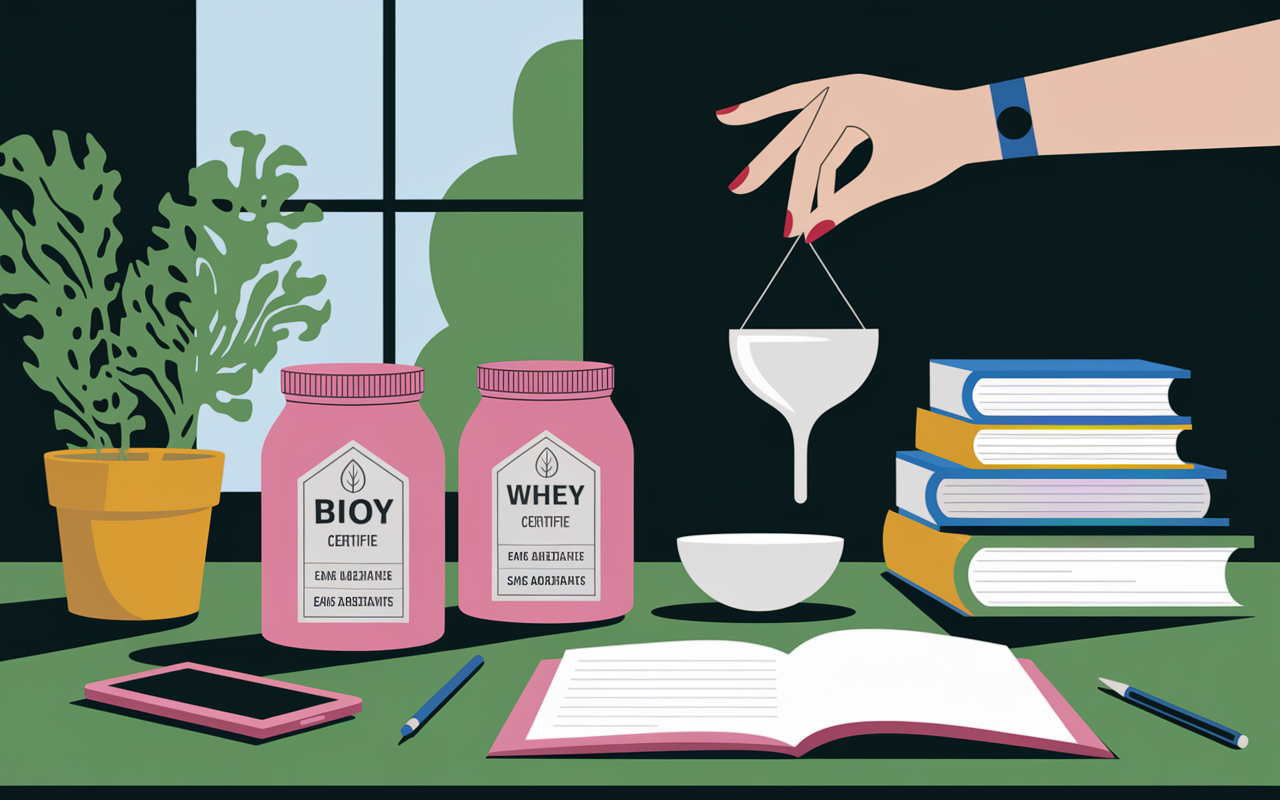 Pots whey bio certifiés santé cardiaque, check-list