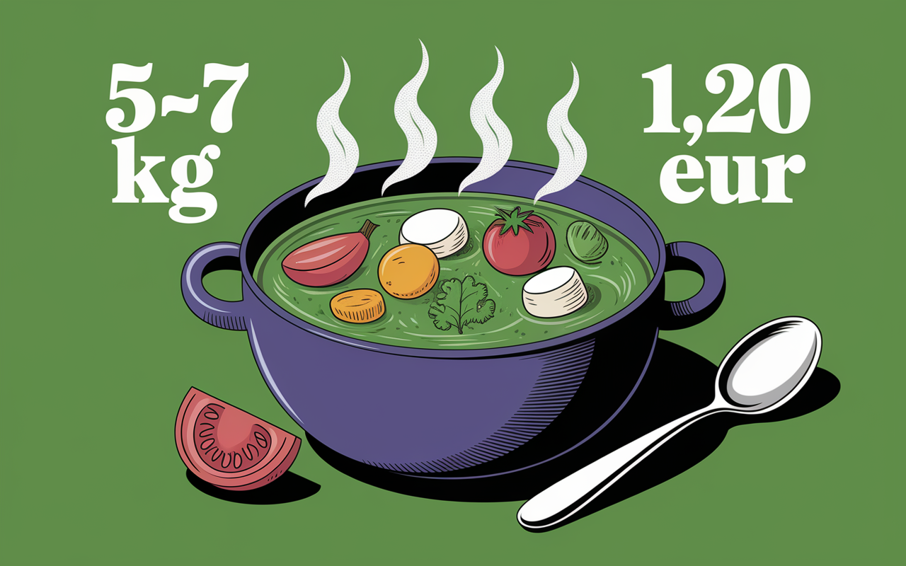 Bol soupe detox au chou minceur budget