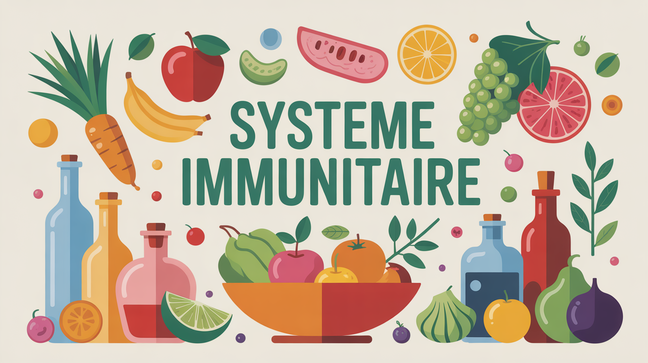 assiette equilibree systeme immunitaire vitamines essentiels