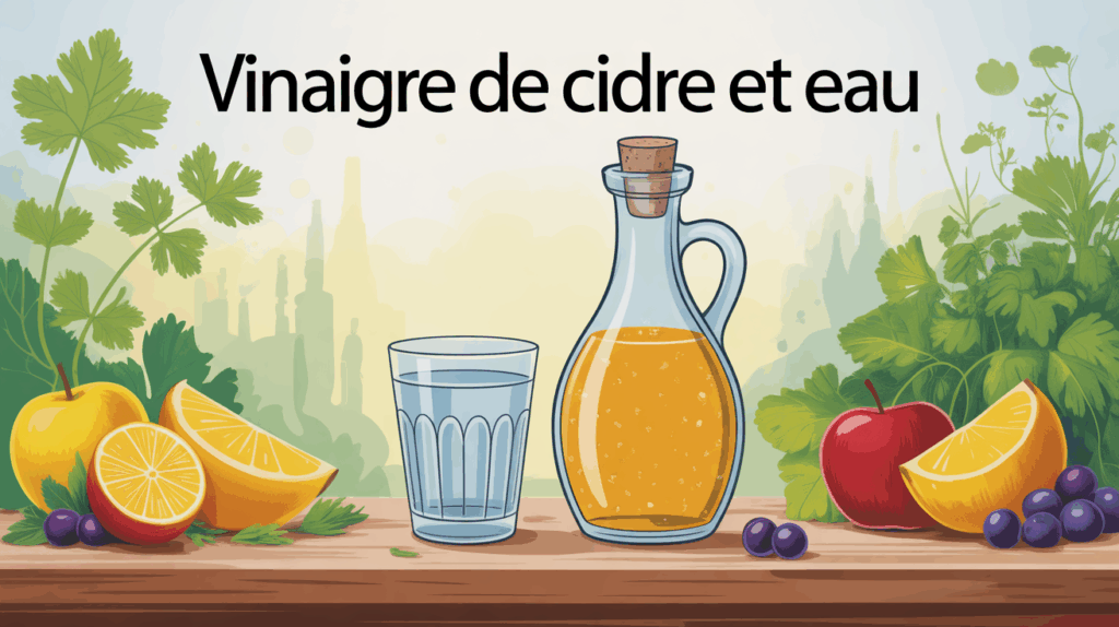 Vinaigre de cidre et eau alliance naturelle pour votre bie — free download
