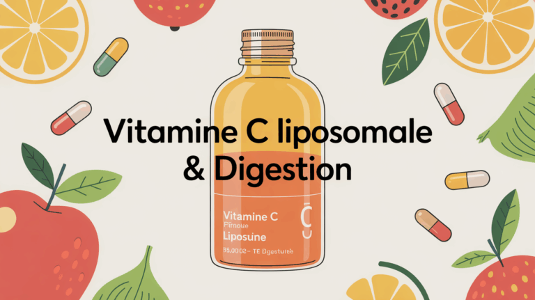 flacon vitamine C liposomale capsules digestion