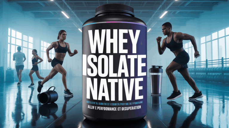 whey isolate native atmosphère récupération musculation
