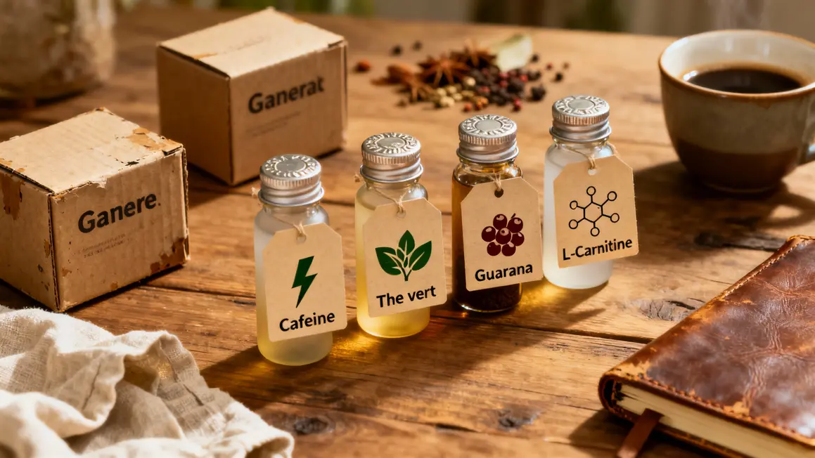 Tableau ingredients bruleurs de graisse efficaces