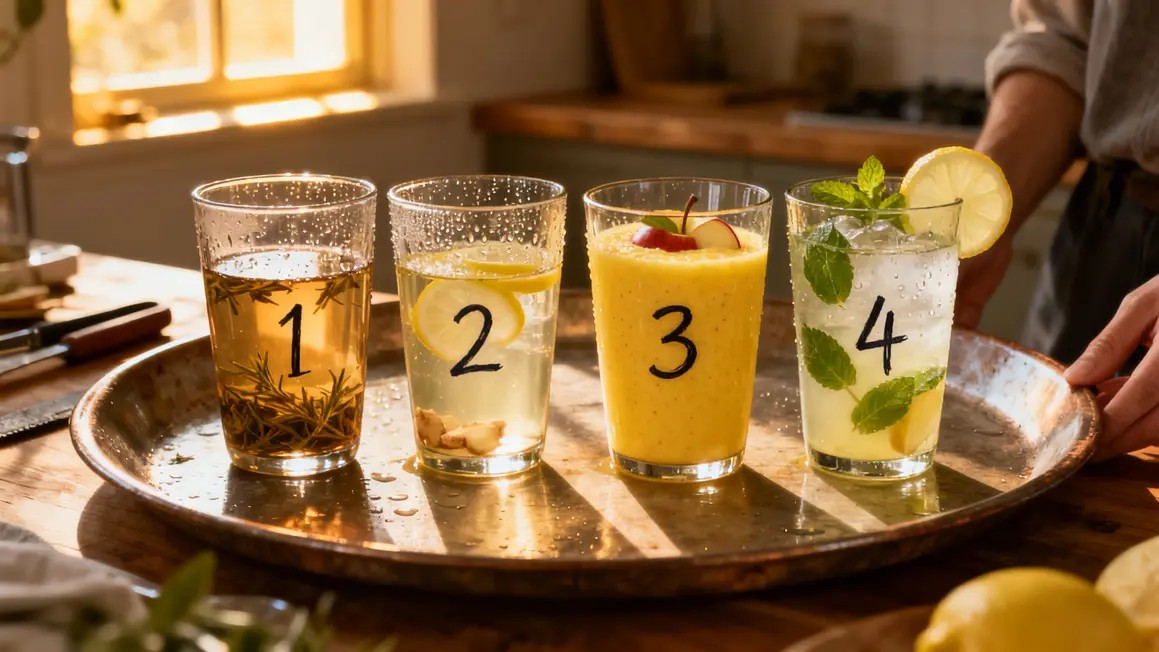 boissons naturelles minceur maison perte de poids