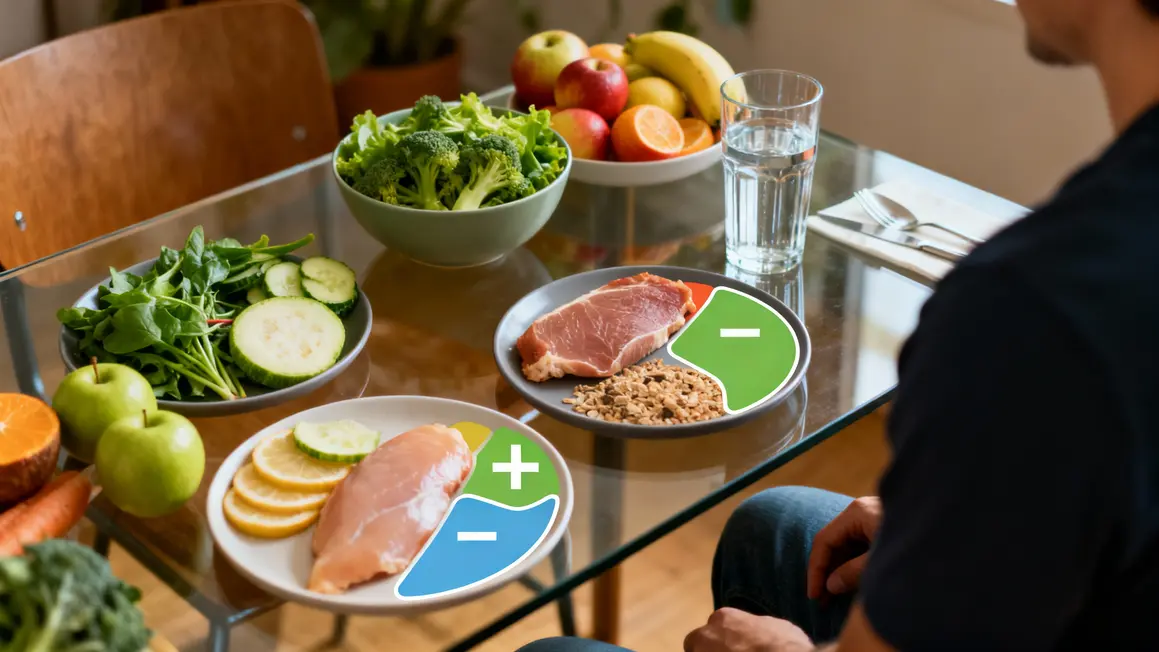 Aliments deficit calorique perte de poids musculation