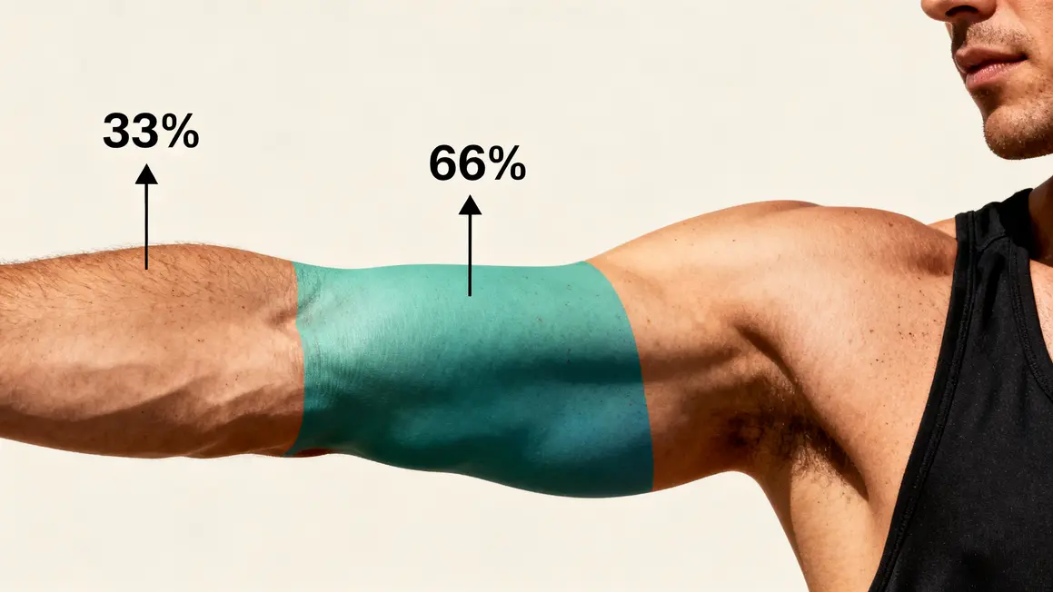 illustration biceps triceps avant-bras proportion