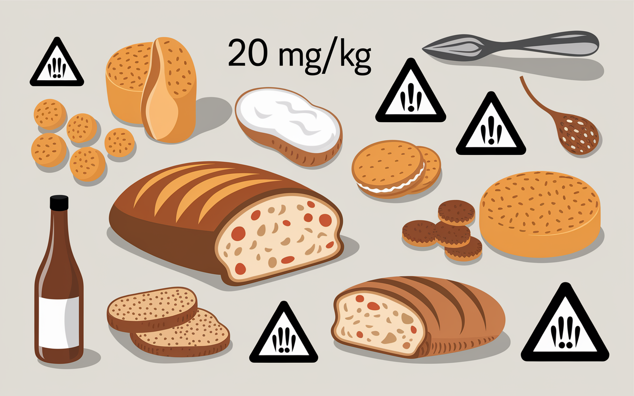 produits a eviter sans gluten illustration contamination