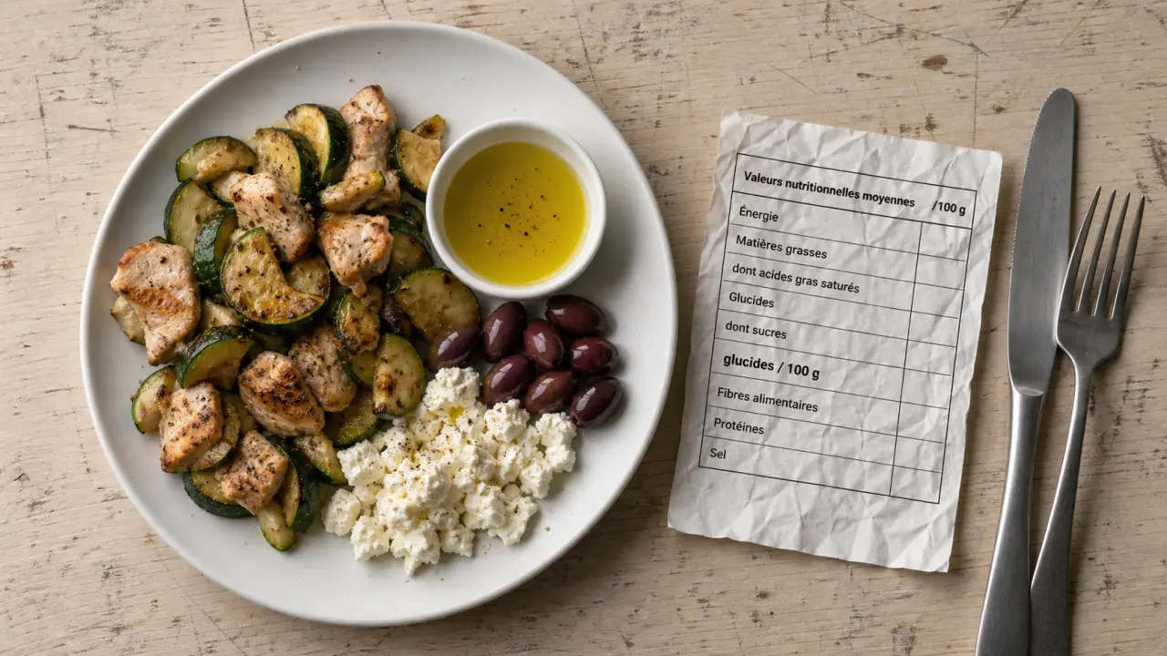 Aliments pauvre en glucide : 10 g de glucides pour 100 g