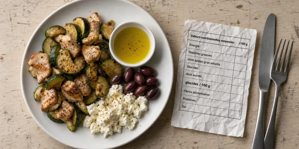 Aliments pauvre en glucide : 10 g de glucides pour 100 g