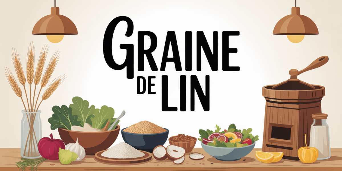 graines de lin moulin bols salades ambiance familiale