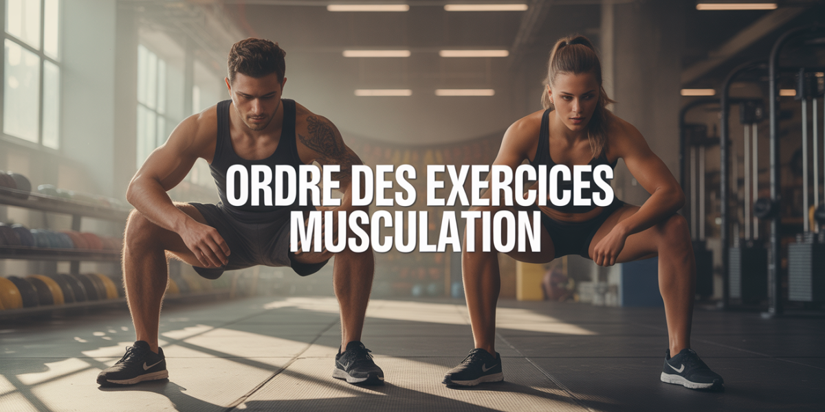 ordre des exercices musculation hommes femmes salle silhouettes