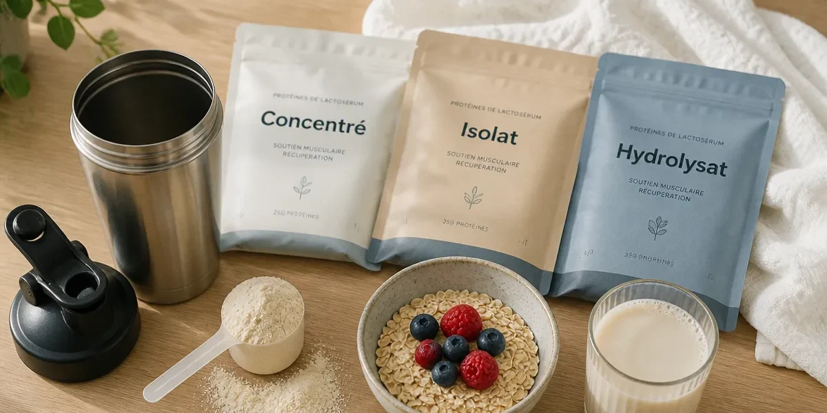 Protein and whey powder : isolat 90% ou concentré ?