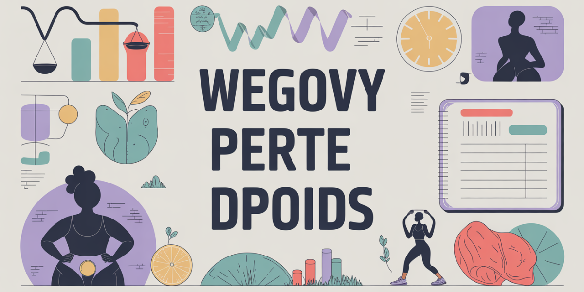 Wegovy perte de poids, balance et carnet de suivi